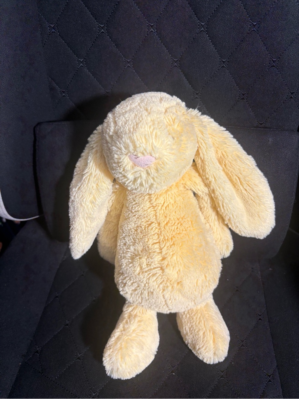 Jellycat Pale Yellow Bunny Plush - Soft Long-Eared Stuffed Animal